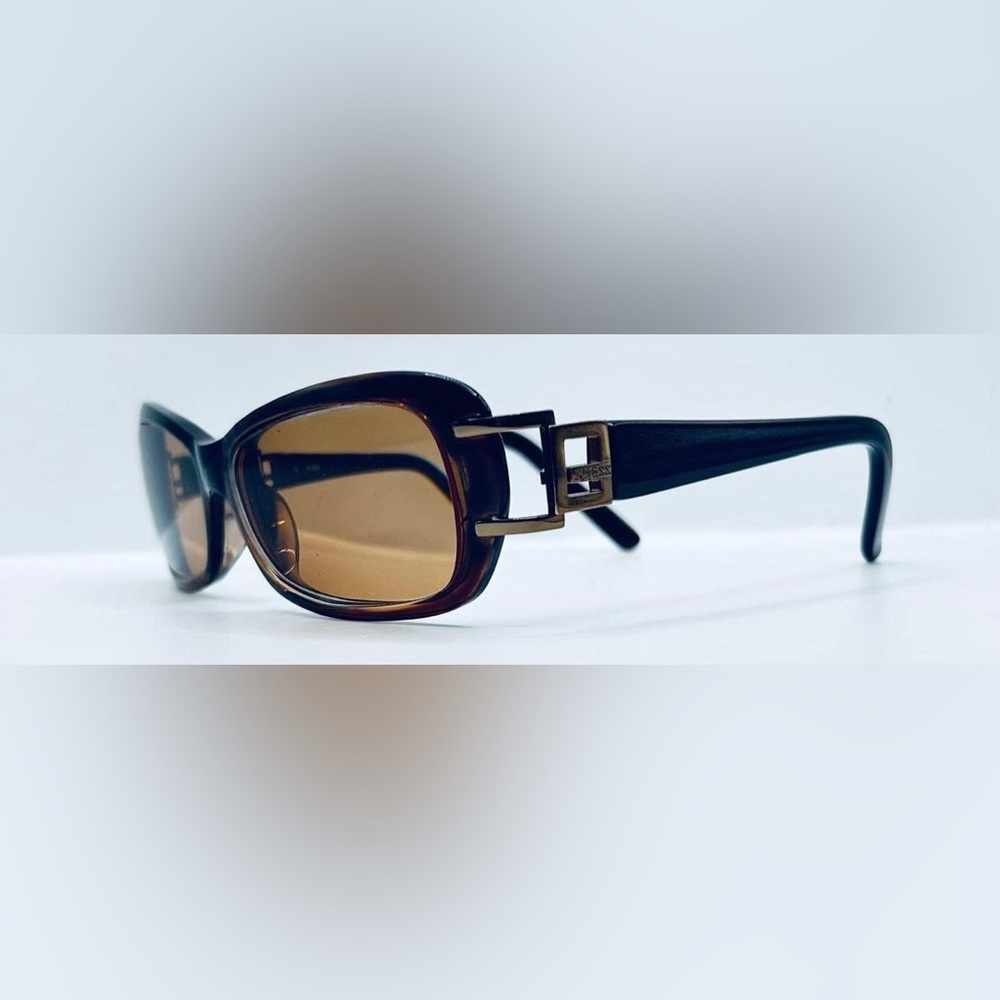 Guess GU6297 Brown Oval Sunglasses Frames Only - Picture 2 of 8